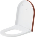 MILLIO TOILET SEAT & COVER CINNAMON SOFT CLOSE