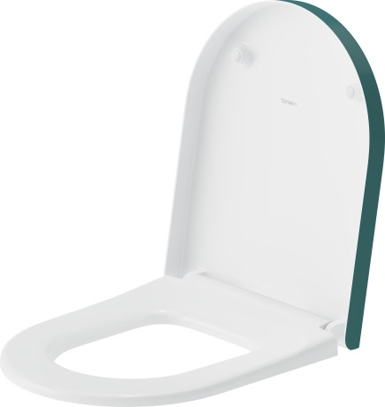 MILLIO TOILET SEAT & COVER GREEN BLUE SOFT CLOSE