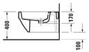 VERO AIR BIDET WALL MOUNTED 37X57