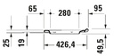 WHITE TULIP SEAT & COVER FOR W.C 257609 (SOFT CLOSE)