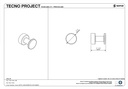 TECNO PROJECT HOOK 25MM CHROME