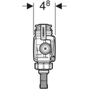 REPLACEMENT FILLING VALVE SIDE IMPULS 380, 3/8" & 1/2"