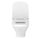 DURASTYLE TOILET WALL MOUNTED RIMLES SEAT AND COVER WITH SOFT CLOSURE COMPLETE SET