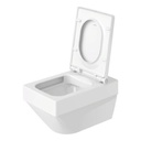 VERO AIR TOILET WALL MOUNTED RIMLESS 37X57 CM