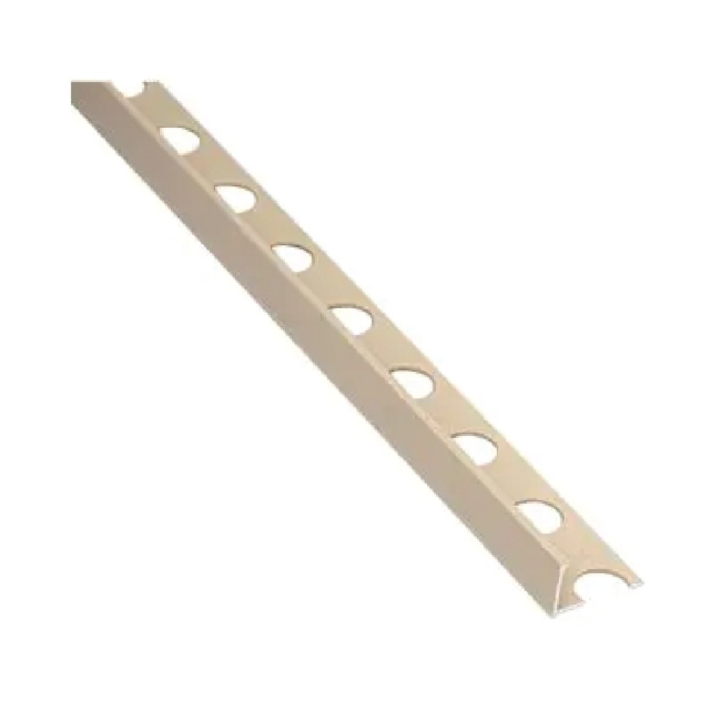 ALUMINIUM "L" 10 MM ARENA IVORY 2.6M