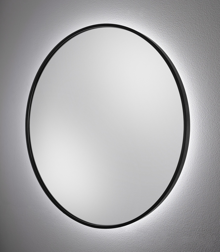 MIRROR ZOE BLACK 80 CM