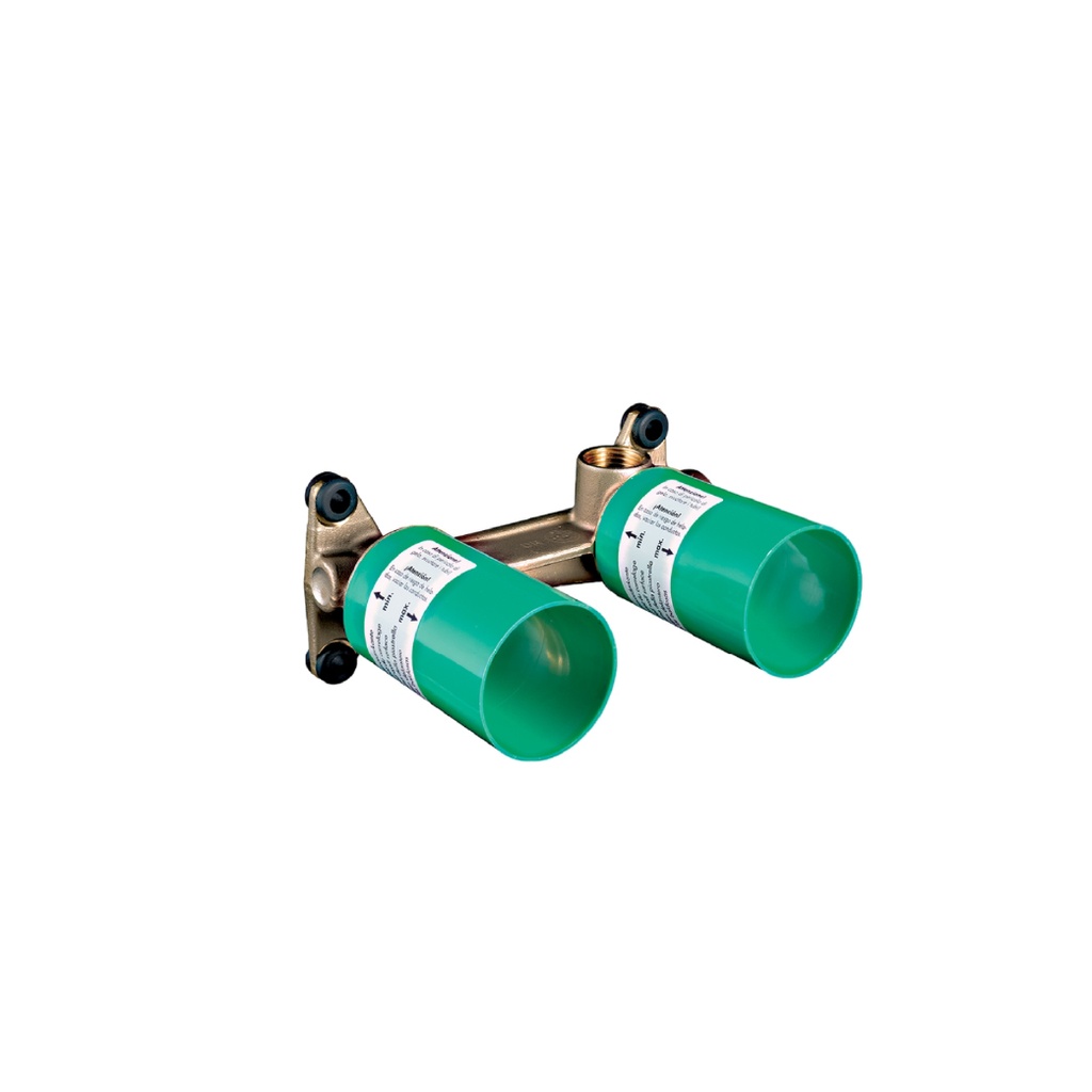 BASIC SET FOR SINGLE LEVER BASIN MIXER FOR CONCEALED INSTALLATION WALL-MOUNTED