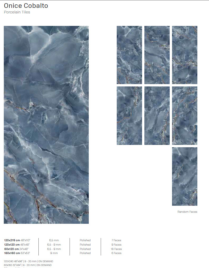 120X120 ONICE COBALTO 9.0 POLISHED