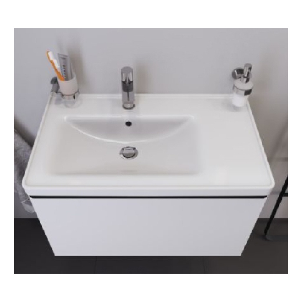KIT D-NEO FURNITURE WASH BASIN WHITE 80 CM