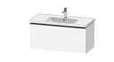 KIT D-NEO FURNITURE WASH BASIN WHITE 105 CM