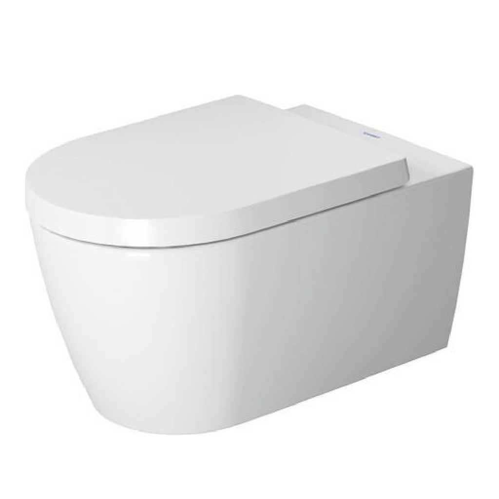 KIT ME BY STARCK TOILET WALL MOUNTED - W/O RIMLESS 37X57 DURAFIX INCLUDED