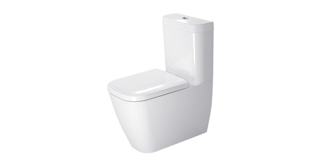 KIT HAPPY D2 TOILET CLOSE COUPLED 36.5X81