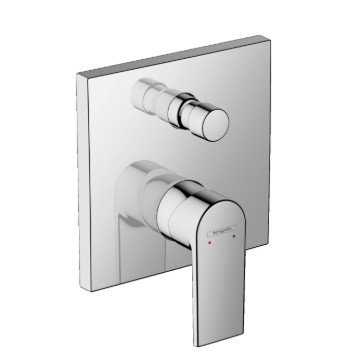 KIT VERNIS SHAPE SINGLE LEVER BATH MIXER FOR CONCEALED INSTALLATION FOR IBOX UNIVERSAL