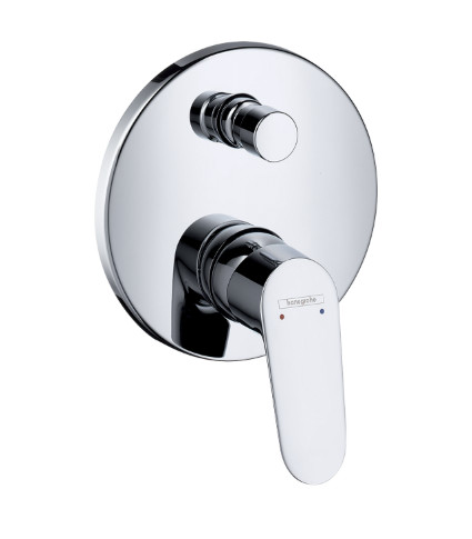 KIT FOCUS SINGLE LEVER BATH MIXER FOR CONCEALED