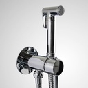 BIDETTE  HAND SHOWER  FOR MIXED WATER INCLUDING SHOWER HOLDER AND CONCEALD FITTING - CHROME
