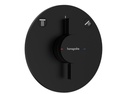 KIT DUOTURN S MIXER FOR CONCEALED INSTALLATION FOR 2 FUNCTION  MATT BLACK