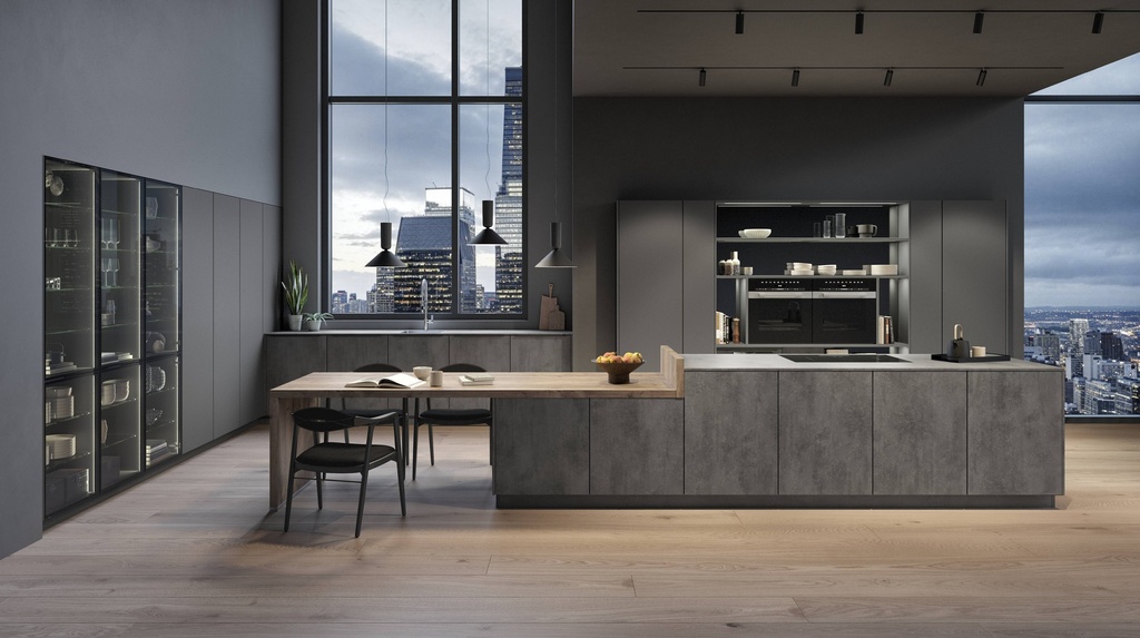 KITCHEN HANDLESS RIVA 889
