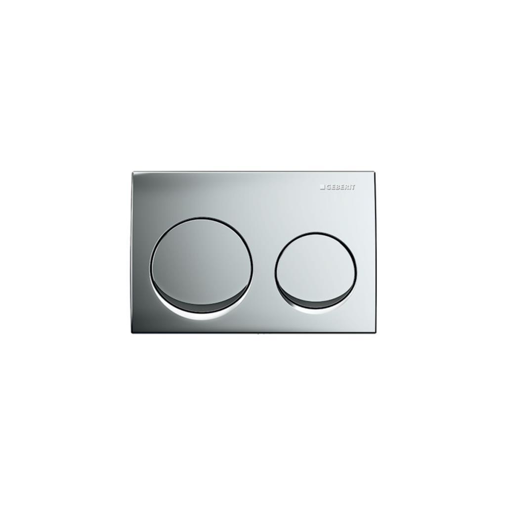 ALPHA 20 ACTUATOR PLATE FOR DUAL FLUSH BRIGHT CHROME REPLACED WITH OLD 115.040.21.1