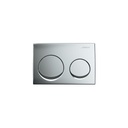 ALPHA 20 ACTUATOR PLATE FOR DUAL FLUSH BRIGHT CHROME REPLACED WITH OLD 115.040.21.1