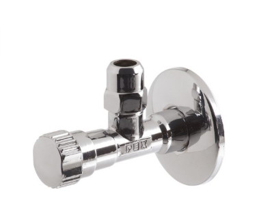 ANGLE VALVE 1/2' x 3/8'' CHROME
