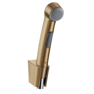 BIDETTE 1 JET HAND SHOWER PORTER'S SHOWER HOLDER SET WITH PRESSURE SHOWER HOSE 1.25M2