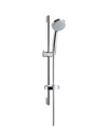 CROMA 100 SHOWER SET VARIO WITH WALL BAR 0.65 M AND SOAP DISH