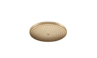 CROMA OVERHEAD SHOWER 280 1 JET ECOSMART BRUSHED GOLD