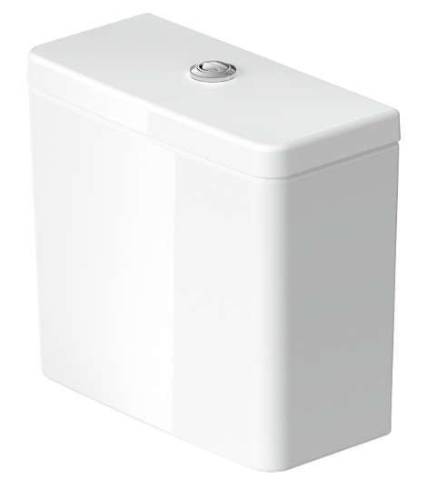 D-NEO CISTERN BOTTOM LEFT SUPPLY WHITE