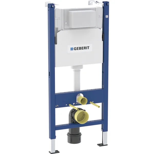 DUOFIX ELEMENT FOR WALL HUNG WC, 112 CM WITH ALPHA CONCEALED CISTERN 12 CM