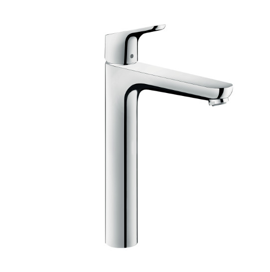 FOCUS SINGLE LEVER BASIN MIXER 230 WITH POP-UP WASTE SET