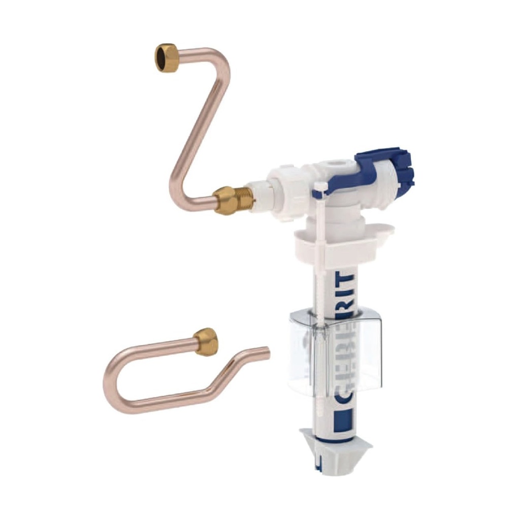 GEBERIT FILLING VALVE SIDE INLET 3/8" BRASS