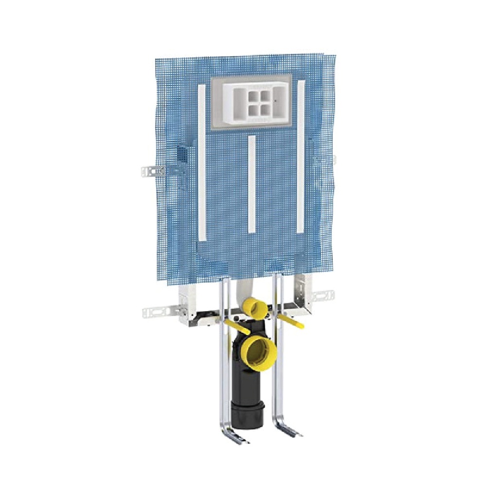 KOMBIFIX ELEMENT FOR WALL HUNG WC, 109 CM ALPHA CONCEALED CISTERN 8CM & LEG SUPPORT 8 CM