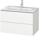 L-CUBE WALL MOUNTED VANITY UNIT FOR 233265 , 62 CM WHITE MATT (DISCONTINUED)