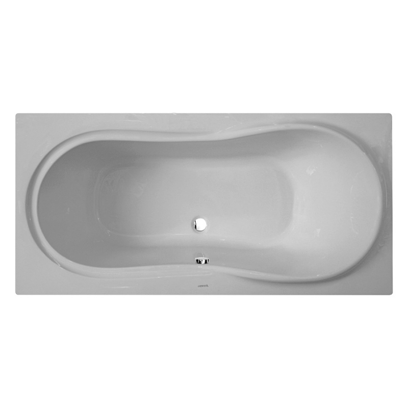 PALMA BATH TUB 180X80 - WHITE
