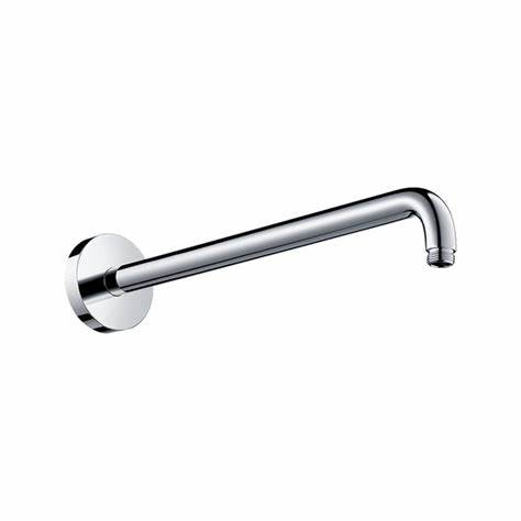 SHOWER ARM 389MM X 1/2" WITH WALL CONNECTOR PLATE , WALL-MOUNTED