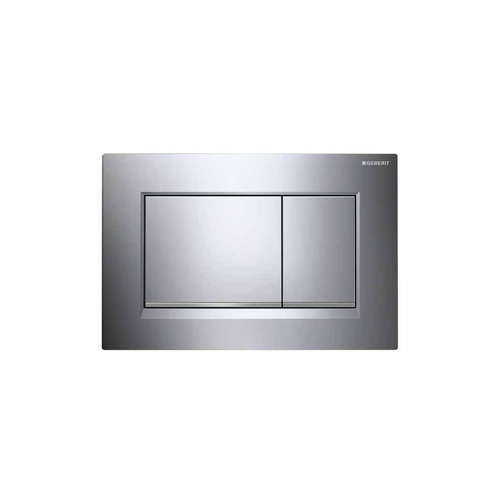 SIGMA 30 ACTUATOR PLATE DUAL FLUSH BRIGHT CHROME