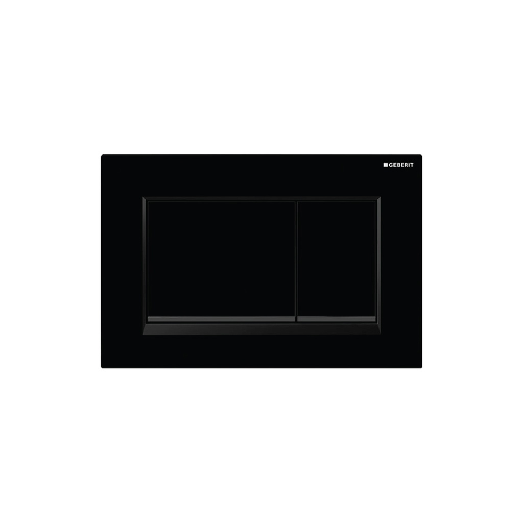SIGMA 30 ACTUATOR PLATE DUAL FLUSH MATT BLACK