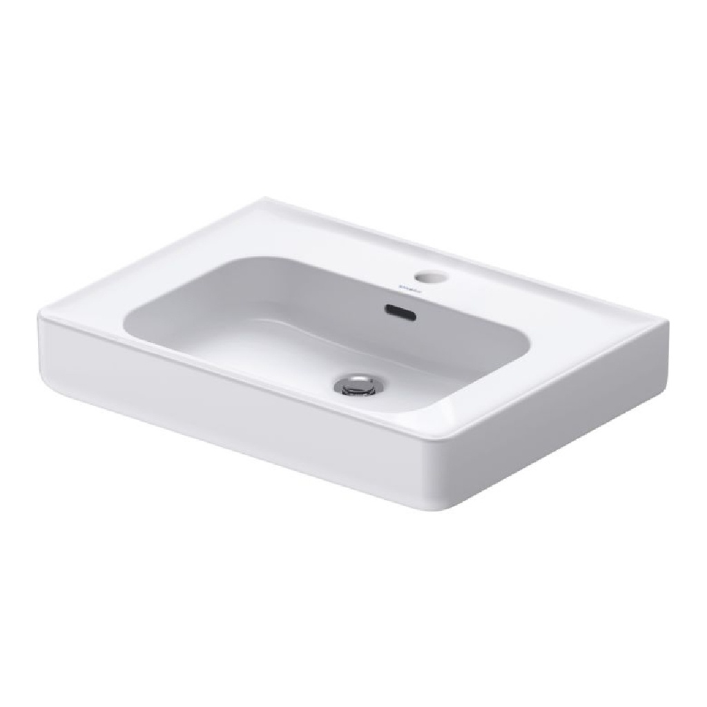 SOLEIL BY STARCK WASH BASIN 65CM 1 TAP HOLE
