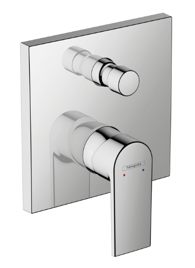 VERNIS SHAPE SINGLE LEVER BATH MIXER FOR CONCEALED INSTALLATION FOR IBOX UNIVERSAL