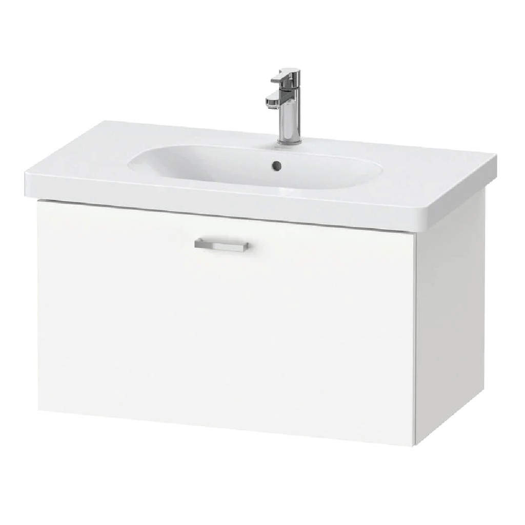 X-BASE VANITY UNIT (BASIN NOT INCLUDED) FOR 034285, 80 CM WHITE MATT (FROM GERMANY)