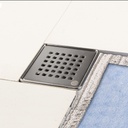 EURODESAUGE KIT PREMIUM 110X110 MM INOX MATT