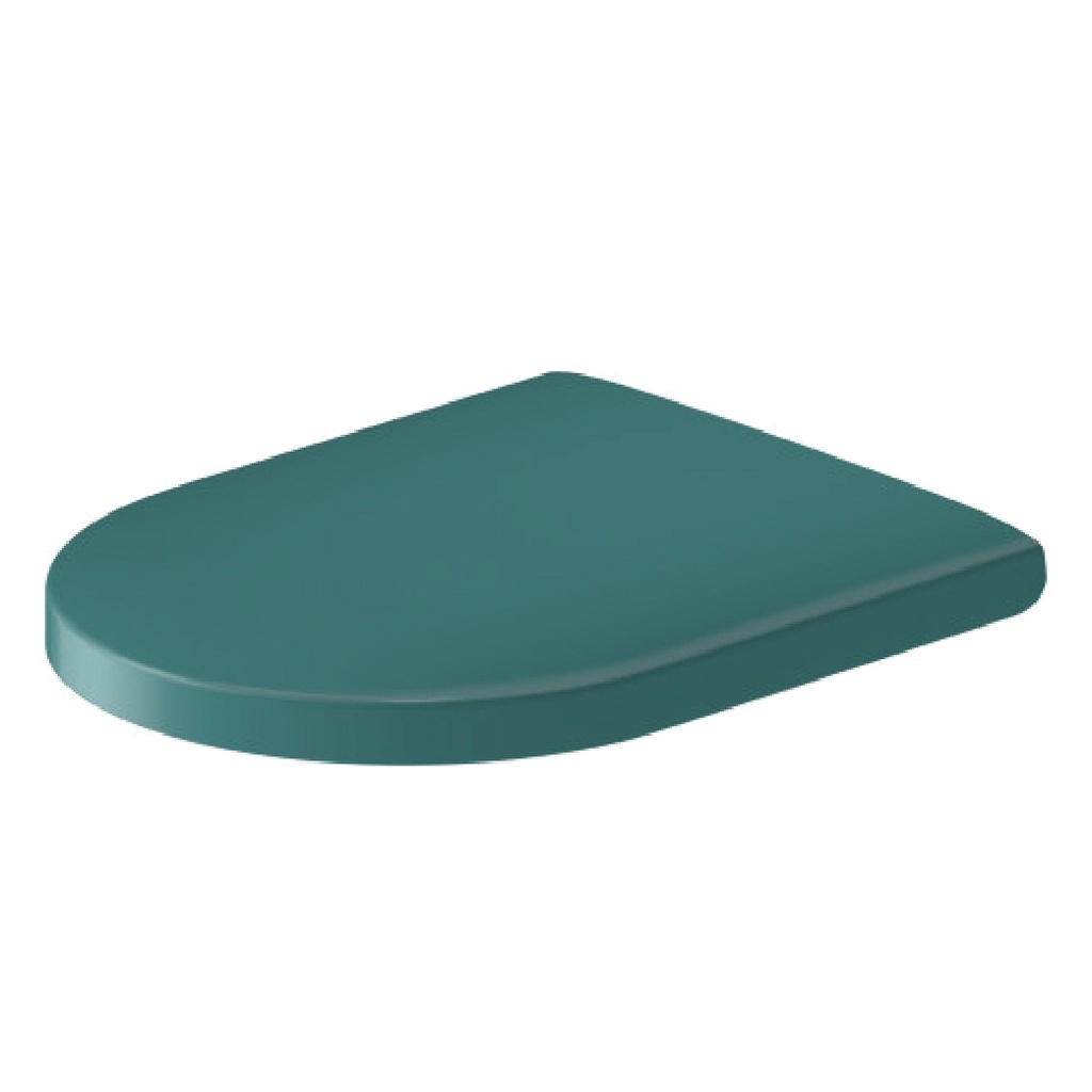 MILLIO TOILET SEAT & COVER GREEN BLUE SOFT CLOSE