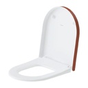 MILLIO TOILET SEAT & COVER CINNAMON SOFT CLOSE