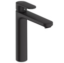 VERNIS BLEND SINGLE LEVER BASIN MIXER 190 WITH POP-UP WASTE SET- MATT BLACK