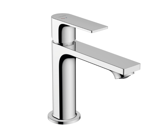 REBRIS E SINGLE LEVER BASIN MIXER 110 COOLSTART WITH METAL POP-UP WASTE SET CHROME