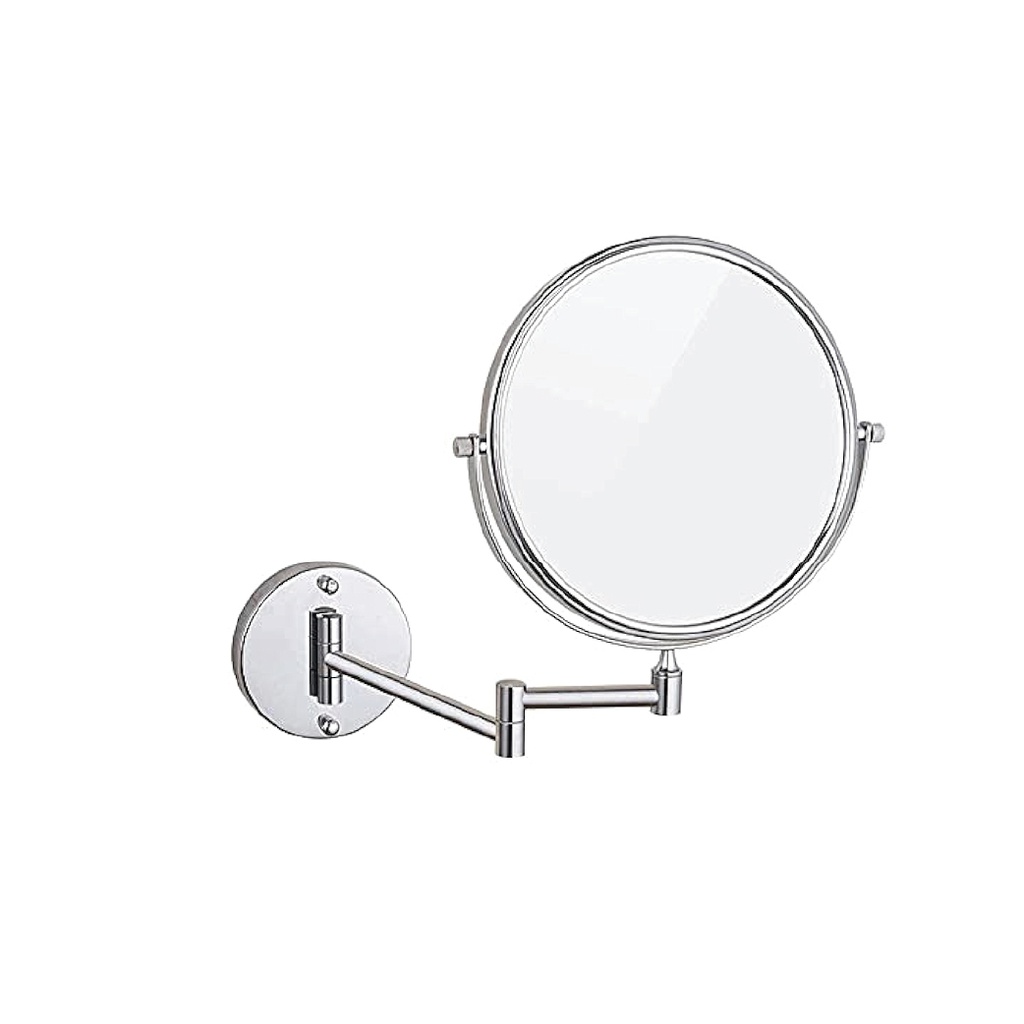 MAGNIFYING MIRROR FOLDING ARM (3X) CHROME