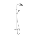 VERNIS BLEND SHOWER PIPE 200 1 JET ECOSMART WITH BATH THERMOSTAT