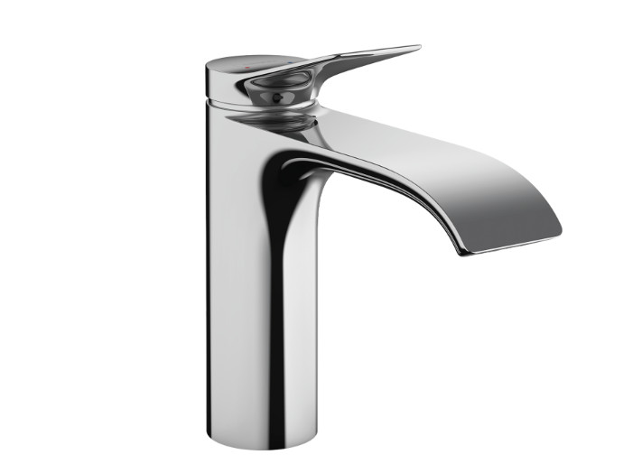 VIVENIS SINGLE LEVER BASIN MIXER 110 WITH POP-UP WASTE SET CHROME