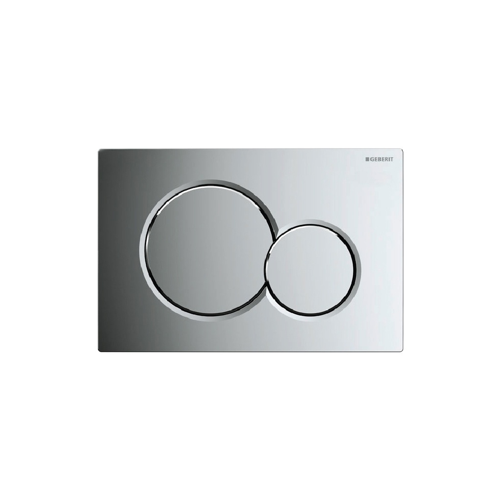 SIGMA 01 ACTUATOR PLATE DUAL FLUSH BRIGHT CHROME
