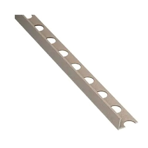 [0L10AMU] ALUMINIUM "L" 10 MM ARENA MUD 2.6M